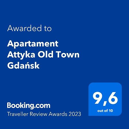 Apartmán Apartament Attyka Old Town Gdaňsk Exteriér fotografie